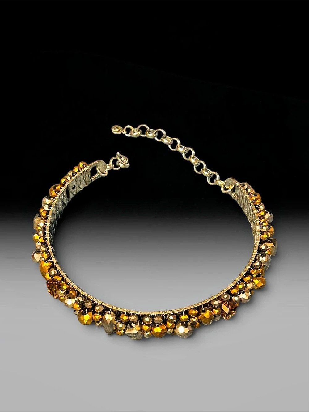 Sassy Jones Rochinda Beaded Collar Necklace - Picture 3 of 3